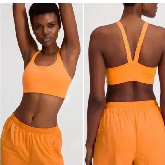 girlfriend collective Other - Girlfriend Collective Lou V back sports bra orange medium